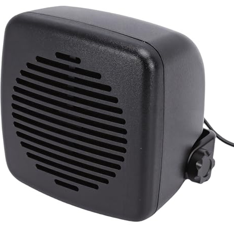 YUEHISY External Speaker for Ham Radio, 5W CB Radio Speaker with 3.5mm Audio Plug, Wide Compatibility for Mobile Transceivers