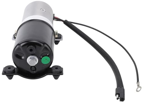 Keenso Motore della Pompa Idraulica per Capote, Ricambio per GT Fury Newport 300 Polara Coronet Cavalier J2000, con Staffa, Connettore e Codici Ricambio di Riferimento