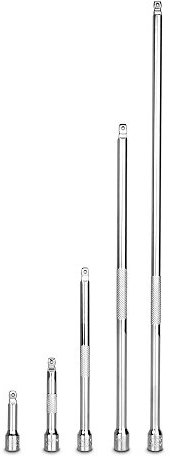 Capri Tools 1/4-Inch Drive Wobble Extension Bar Set, 5-Piece