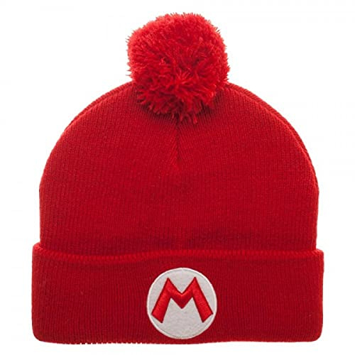 Bioworld - Super Mario Mütze mit Pom