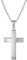 trendor Herren-Halskette mit Kreuz 27 mm Sterlingsilber 925 08474-60 60 cm