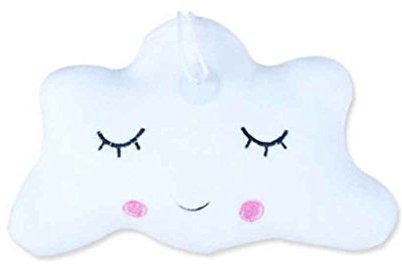 Beaums Lady Mädchen-Frauen-Mond-Stern-Wolke Form Emoticon Short Plüsch Dekokissen Nap Shape Pillow,Cloud Shape Kissen Nette Puppen-Anhänger