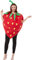 Funidelia | Déguisement fraise pour femme et homme taille Taille unique Fruit, Nourriture - Couleur: Rouge, accessoire pour déguisement - Déguisements amusants pour vos soirées.