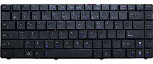 fqparts Replacement Laptop Tastatur für for ASUS X87 X87Q Schwarz Amerikanische Version