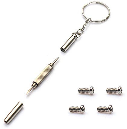 BlazerBuck Screwdriver & 4 Pcs Screws for Oakley Feedback OO4079 Sunglass