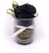 Rosen-Te-Amo | regalo festa della Mamma | rosa stabilizzata vera profumata nera in vaso per fiori in vetro | scatola regalo dal design raffinato || Composizioni artigianali rosa eterna| regalo donna