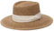 EOZY Strohhut Herren Damen Panama Hut Trilby Hut Sommer Sonnenhut Fedora Hut M Kamel
