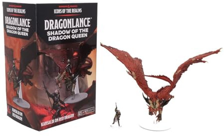 D&D Icons of the Realms Dragonlance miniatures prépeintes Kensaldi on Red Dragon (Set 25)