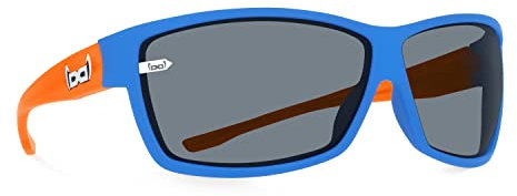 Gloryfy Unisex Unbreakable (G13 Tribe) -Unzerbrechliche, Sport, Rahmenlos, Herren, Damen, Sonnenbrille, Orange-Blau, L