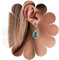 Yheakne Vintage Esmeralda Pendientes De Cristal Verde Pendientes Colgantes De Plata Esmeralda Verde Cz Gota Pendientes De La Boda Pendientes De La Declaración De Joyas Para Mujeres Y Niñas (verde)