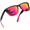 Joopin Lunettes de Soleil Homme Femme Polarisées Lunettes de Soleil Miroir Conduite Classique Rétro Simple Ultra Légère Protecton UV400 Violet Rouge