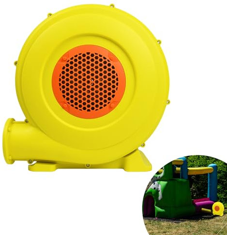YRHome Gebläse Luftpumpe Windmaschine Lüfter Ventilator Radiallüfter Elektrische Dauergebläse Gebläsepumpe für aufblasbare Spielzeuge 450W, 450m³ 1750Pa