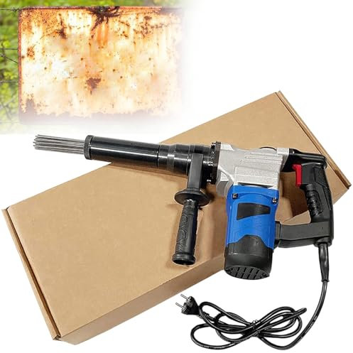 Lakenbroade Elektrischer Nadel-Entrostungs-Handnadel-Entroster, Rostentfernungs-Reinigungsmaschine, Schweißschlackenreiniger, Entferner, Schweißschlackenreiniger, Rostentfernungsmaschinen,110V