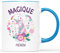 𝗖𝗔𝗗𝗘𝗔𝗨 𝗣𝗟𝗨𝗦 Mug Personnalisé Prénom - Mug Licorne Magique - Mug Licorne, Tasse Licorne, Cadeau Femme Original Utile, Cadeau Original Femme, Mug Original Et Insolite, Mug Original Femme