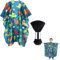Kinder Friseurumhang,Friseurumhang für Kinder,Professioneller Kinder Haarschneideumhang,Kind Haarschnitt Cape,Kinderhaarschnitt Umhänge Haarfärbung Kleid und Nackenstaubbürste für Kinder Jungen Mädche