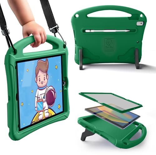 Bam Bino Space Suit Étui robuste avec protection d'écran pour ipad 9/8/7, Air 3, Pro 10.5