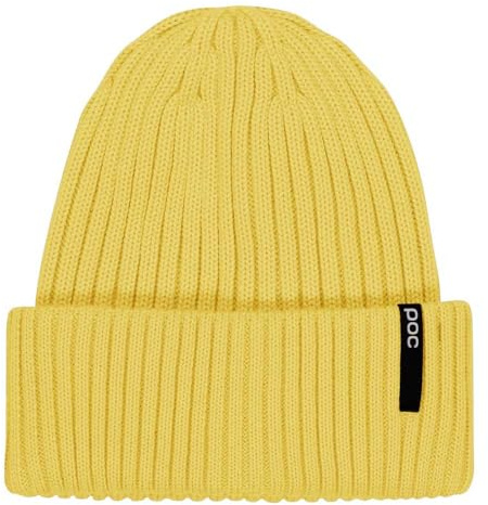 POC Beanie – warme Merino-Acryl Mütze mit 2x2-Rippenstrick & breitem Umschlag