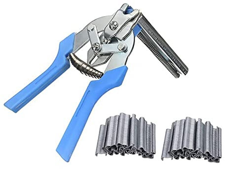 EXCEART 1 Satz Käfigreparaturzange Schlüssel Clip Sicherungsringzange Maschendrahtzäune Ringe Installationskit Zange Für Vogelkäfig Handwerkzeug Für Tierkäfig Ringe Nagler Legierung