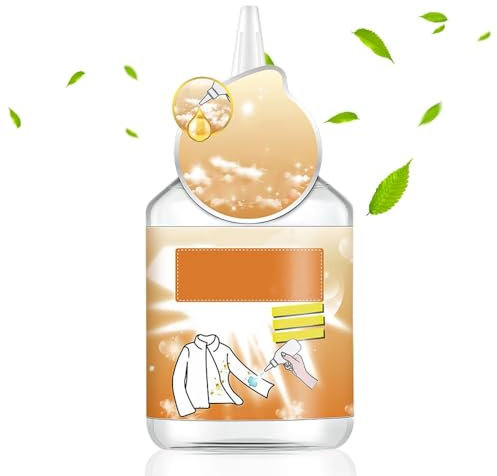 Fleckenentferner Kleidung, Textilreiniger Entfärber für Weiße Wäsche,Fleckenteufel Fetthaltiges & Saucen,Butter, Spezialfleckentferner gegen Fettflecken,für alle Textilien & Farben