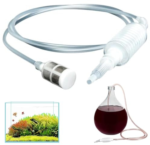 MagiSel Siphonröhre, Brew Siphon, Weinheber Abfüllschlauch, Brew Siphonröhre, Brewing Siphon Hose, Geeignet zum Brauen von Wein, Bier usw., für Hausbrauen, Weingut Brauen, etc., Länge 2 m