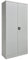 INOFEC Metallschrank 195x92x42 cm Aktenschrank Lagerschrank Werkstattschrank Grau