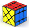 OJIN YONGJUN YJ Fischer Yileng V2 Würfel 3x3x3 Form Mod Twisty Puzzle Brain Teaser Puzzle (Schwarz)