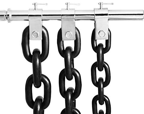 Bad Company Power-Chains inkl. Verschlüssen 30/31 mm I 2 x 12 kg Schwarze Variante
