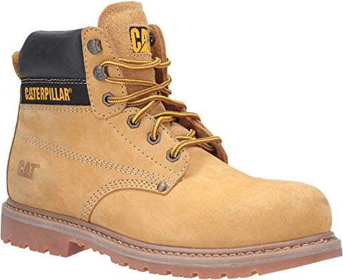 Caterpillar Powerplant Mens Boots Yellow 13 UK