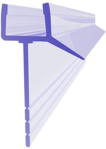 SONNI Ersatzdichtung 90cm Duschdichtung Glasstärken Dichtung für 7mm/ 8mm Dichtungslippe duschtür Gummidichtung Duschwand Dichtung Runddusche