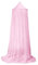 Moskitonetze für Babybetten, Einzelbetten, Doppelbetten (Rund Einzelbett, rosa)