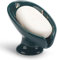 Porte Savon pour Salle de Bain, Porte Savon Ceramique, Porte Savon Auto Drainant pour Salle de Bain, Cuisine, Douche, Vert