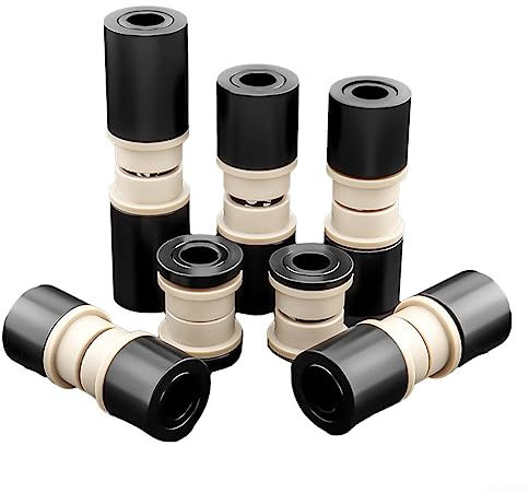 Stoßdämpfer hinten Tank Pivot Punkt, Fahrrad Soft Tail Hinten Stoßdämpfende Buchse DU Stoßdämpfende Buchse 50Mm