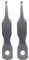 napkery 2PCS Loop Ring Opening Mini Pliers Quick Split Rings Stainless Steel Opener Tool