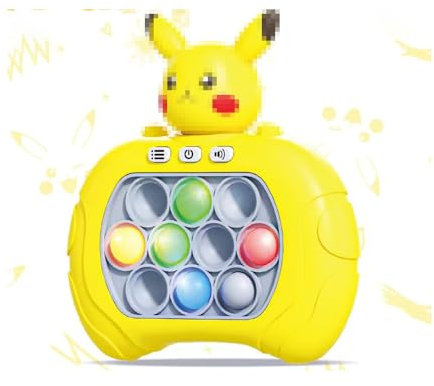 Pop-It Fidget Sensor Game, Quick Push Game, Puzzle Pop Bubble Game Console Cadeau pour Enfants et Adultes, Quick Push Puzzle Game