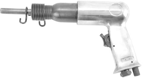 Pneumatic Rivet Gun, Pneumatic Tools Air Rivet Gun Round Head Pneumatic Riveting Tool 1/4in Inlet 190 Type Handheld Air Riveter Gun for Solid Rivet, Aluminum Nail, Iron Nail
