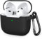 Delidigi Kompatibel mit AirPods 4 Hülle, Slim Weiches Silikon Case 360° Rundumschutz, Skin Accessories for AirPods 4th Generation 2024 Latest with Keychain
