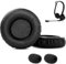 DowiTech Professionelle Ersatz-Ohrpolster kompatibel mit Logitech PC-Headset 960 USB, Ohrpolster aus hautfreundlichem Leder und Memory-Schaum