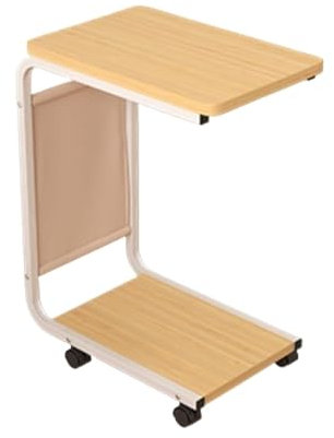 Soporte para CPU Soporte de torre for PC Soporte for PC de 2 niveles Soporte for CPU en forma de C con marco de metal y ruedas giratorias for oficina en casa Se adapta a la mayoría de PC Montaje PC(Na