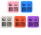 HEIBTENY Coque en silicone antidérapante pour Yoto Mini (2024) - Lecteur audio sur mesure 7,1 x 7,1 cm Protection élégante et antidérapante ! (C23 en bleu)
