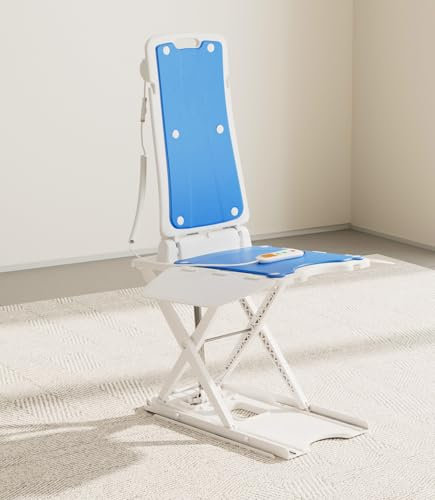 VOCIC Aufstehsessel mit Aufstehhilfe Elektrisch, Multifunktional einsetzbar, Unterstützung beim Aufstehen vom Boden, Höhenverstellbar bis 48 cm, Ideal für Senioren, Belastbar bis 136 kg
