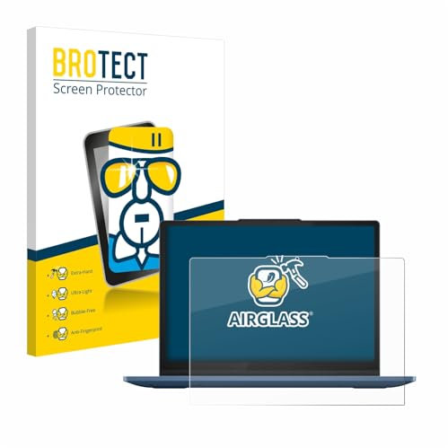 brotect Glass Screen Protector Film compatible with Lenovo IdeaPad Flex 3i Chromebook 12 - Glass-Foil Protection [Scratch Resistant]