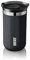 WACACO Octaroma Lungo Vacuum Insulated Coffee Mug, Double-Wall Stainless Steel Travel Tumbler with Drinking Lid, 10 fl oz(300ml), M Size, Onyx Black