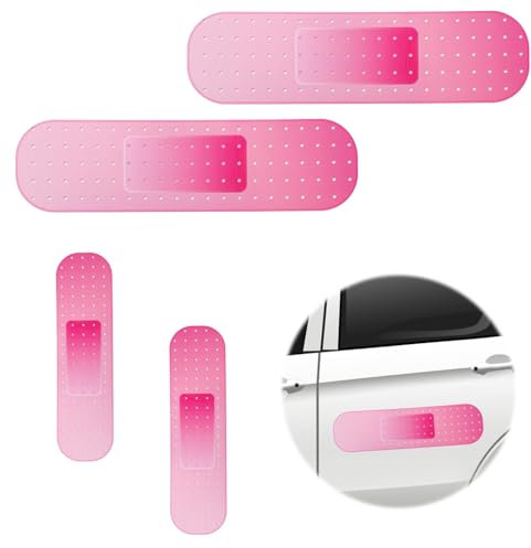 BOXOB 4st Pflaster Aufkleber Auto, 61cm/25,4cm Autoaufkleber Lustig Groß Fahrzeugpflaster Aufkleber Stoßstangenaufkleber zum Abdecken von Dellen Rissen Kratzern Flecken Auto Dekoration