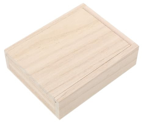 ERINGOGO Scatola Porta Carte Da Gioco Legno Vintage Scatola Di Stoccaggio Per Poker e Giochi Da Tavolo Design Elegante e Compatta Per Ufficio e Casa Per Appassionati Di Giochi