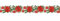 Ursus 59090050 - Masking Tape, Weihnachtsstern Girlande, Klebeband aus Papier, ca. 30 mm x 10 m, einseitig bedruckt, lösungsmittel und säurefrei, ideal für Scrapbooking