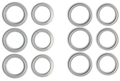 Nylon Washers for Door Handles With 19mm and 20.7mm Diameter for Door Handles 2 Sizes (Pack of 20)