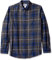 Amazon Essentials Men's Long-Sleeve Flannel Shirt (Available in Big & Tall), Blue Charcoal Heather Plaid, M