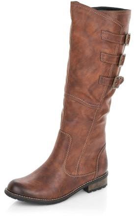 Remonte R3370, Stivali Alti Donna, Marrone (Chestnut 22), 38 EU