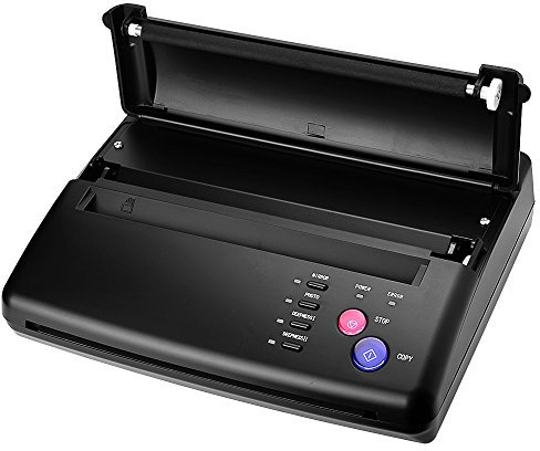 ATOMUS Tattoo Transfer Machine Copier TéRmica Plantilla Transfer EléCtrica Juego Temporales Permanente Tattoo Suministros