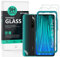 Ibywind Protector de Pantalla para Redmi Note 8 Pro [2 Piezas],con Cristal templado para lente de cámara trasera,Atrás Pegatina Protectora Fibra de Carbono,Incluyendo Kit de instalación fácil